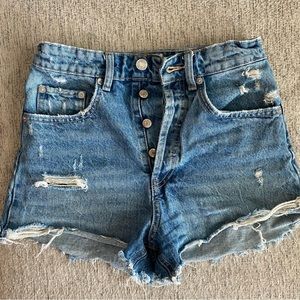 Zara high waisted shorts